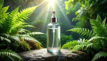 The chemical formula “CO2” is formed using green foliage, surrounded by leaves on a natural background, symbolizing carbon emissions, climate awareness, and environmental sustainability.