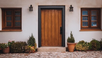 Fototapeta premium Charming Door with Rustic Vibes