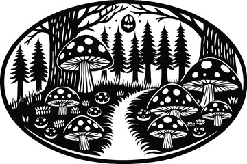 Detailed Animal Illustration with CMYK Colors Featuring Helvetica and Courier Fonts for Professional Design