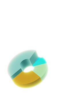 animation, loop, pie chart, infographic, diagram, chart, data, statistics, finance, business, economy, presentation, graphic, segments, growth, decrease, rise, fall, motion, seamless, design.