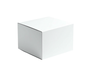 Blank white box, rectangular prism shape, simple, solid color, product packaging,  studio shot,  3D rendering,  packaging design