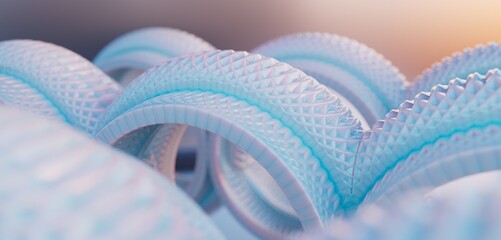 abstract futuristic shape 3d computer generated background 