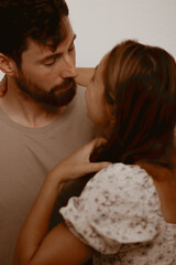 Verliebtes Pärchen retro look 