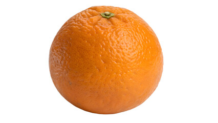 Orange PNG isolated on transparent background, fresh citrus fruit clipart for healthy eating, culinary, and creative design projects.
