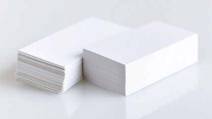 A professional business card with elegant corporate design, representing modern business identity.