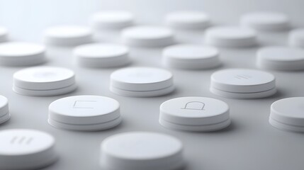 Smooth Gray and Beige Divided Sphere in Clean Minimalist Design