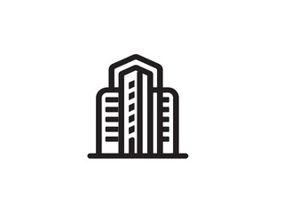 Fototapeta premium Corporate business line art symbol for modern company branding