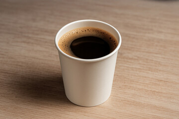 블랙커피 종이컵 자판기커피