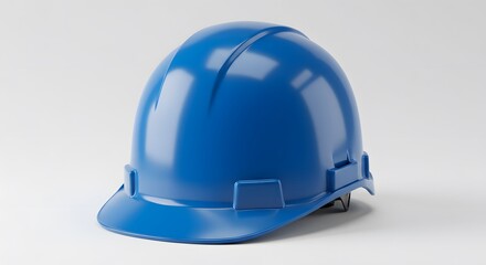 Fototapeta premium Blue safety helmet