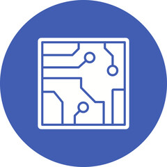 Obraz premium Electric Circuit Icon