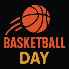 Basketball Player Dunking Action Illustration for Sports Poster