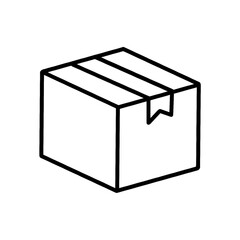vector illustration of a box