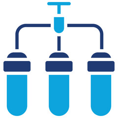 Water Filtration Systems mixed color icon
