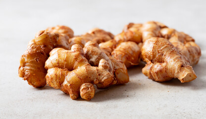 Fresh ginger, food ingredients , health