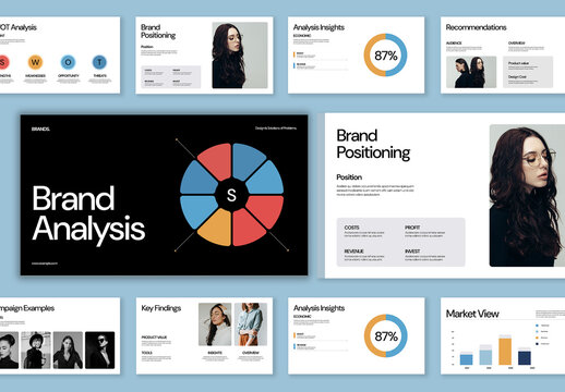 Brand Analysis Presentation Template Layout