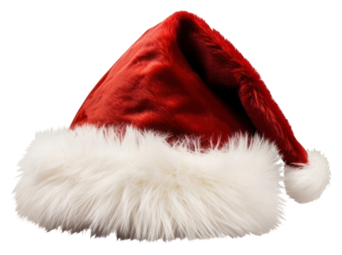 PNG Santa Claus red hat white white background santa claus.
