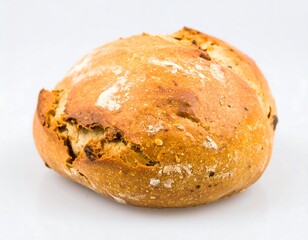 Round loaf of artisanal bread