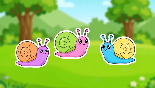 easter eggs in the grass