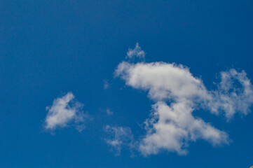 blue sky with clouds