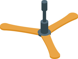 Wooden music stand holding a book of sheet music ready for a musician to play music