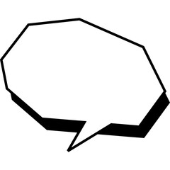 line speech bubble