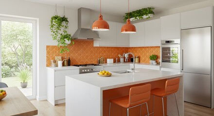 Modern kitchen interior design