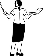 cute cartoon character illustration of people.