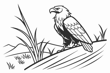 Cartoon Scorpion Line Art Vector