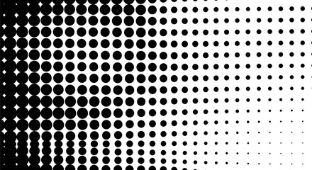 Halftone Pattern Fade A Dotted Vector Art Design