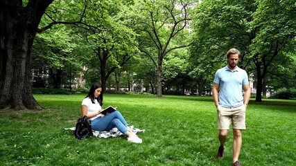 Explore the vibrant energy of a busy New York City street as cars rush by under towering skyscrapers. The hum of the city creates a lively backdrop for daily adventures.