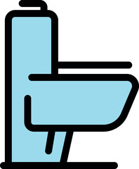 Clean toilet bowl design promoting sanitation and hygiene in a modern bathroom environment