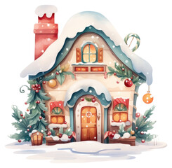 Christmas signboad christmas snow confectionery.