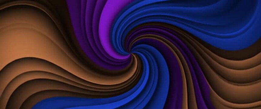 Abstract swirling colors