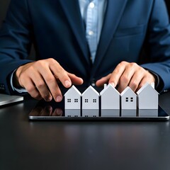 Business real estate or property project concepts | residential developer |real estate