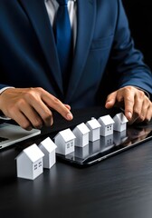 Business real estate or property project concepts | residential developer |real estate