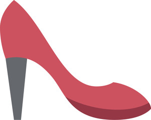 red high heel svgrepo com