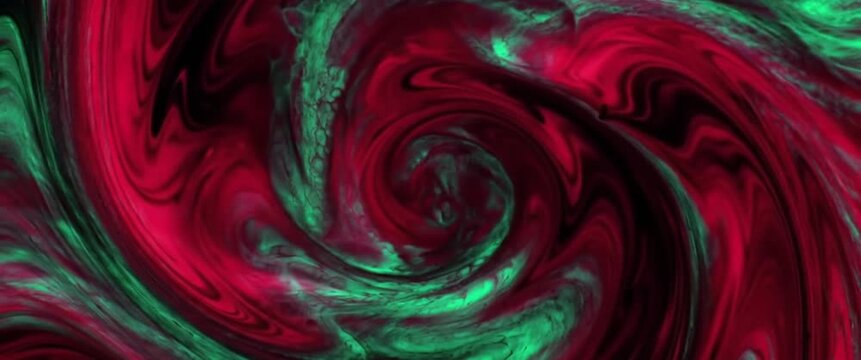 Abstract swirling colors