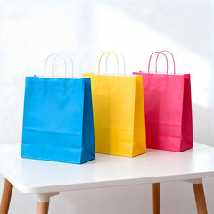 colorful shopping bags