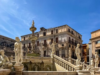Fountain in Palermo 