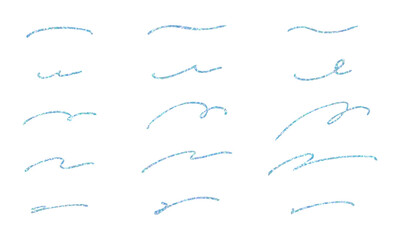 ホログラムのブラシ・ストローク