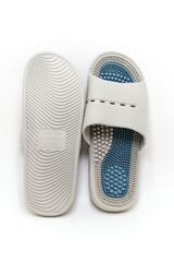 Comfortable indoor sandals with textured sole for relaxation and support