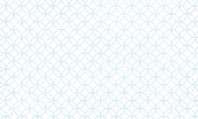 ホログラムの和柄パターン_七宝