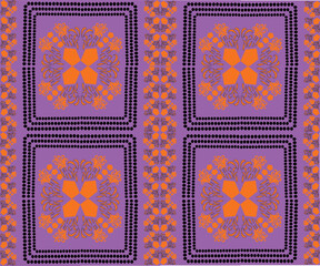 Obraz premium seamless floral pattern