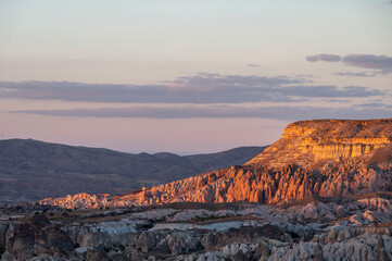 Naklejka premium Red Valley sunset, Cappdocia, Turkey