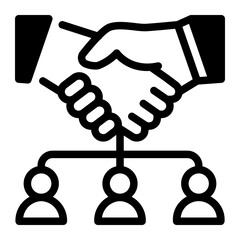 This Building Relationship icon is suitable for the Office Work, Office Culture, etc.