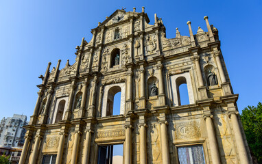 Fototapeta premium Macao World Cultural Heritage memorial&nbsp;archway