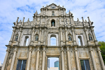 Macao World Cultural Heritage memorial archway