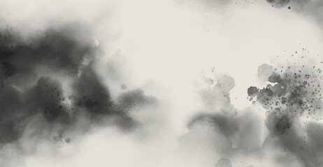 Abstract watercolor art background template. brown and black watercolor backdrop empty space for text, banner, presentation or product display graphic design