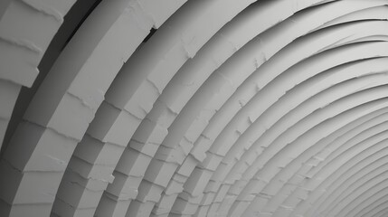 Fototapeta premium Soft curved waves of neutral gradients, minimal style for presentation 
