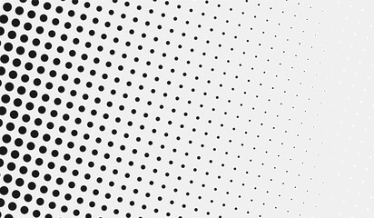 Dot white gray wave light technology texture background. halftone modern